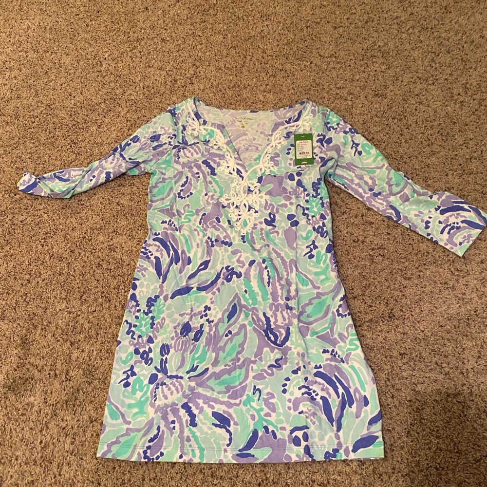 Lilly Pulitzer Marina dress in Nice Ink
